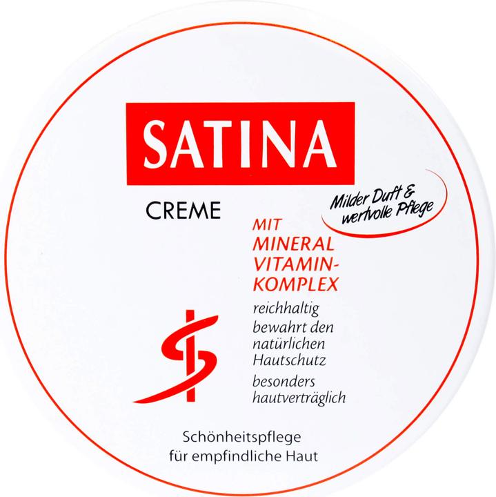 Produktbild Satina Creme Schönheitspflege für empfindliche Haut, 150 ml Creme (Körpercreme, 150 ml)