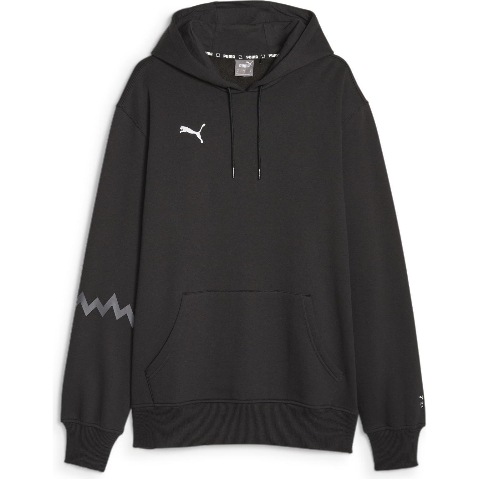 Puma, Herren, Pullover, Hoops Team Hoodie, Schwarz, (S)