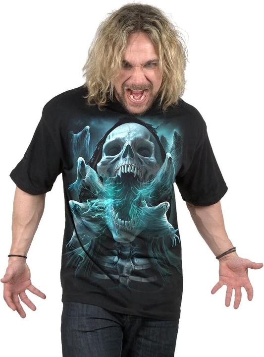 Immagine prodotto Spiral Ghost Skull Maglietta Maniche Corte Adulto Unisex (4XL)
