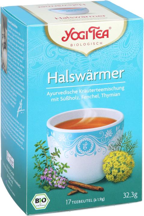 Yogi Tea Halswärmer ayurvedische Kräuterteemischung, 17 St. Filterbeutel (32.30 g)