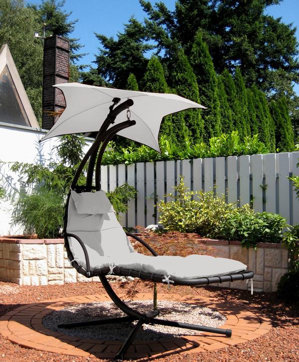 Produktbild Leco Schwingliege grau (190 cm)