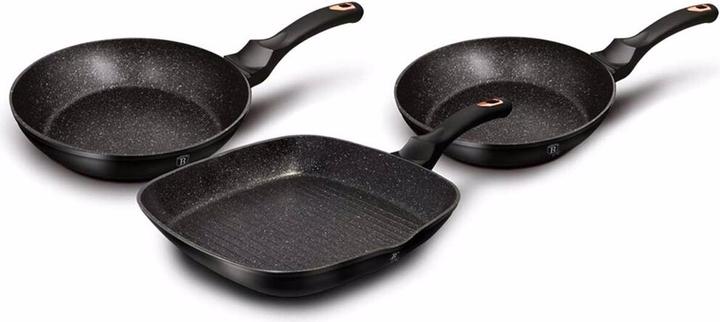 Produktbild BerlingerHaus 3-tlg. Bratpfannen-Set (Pfannenset + Topfset, Aluminium)