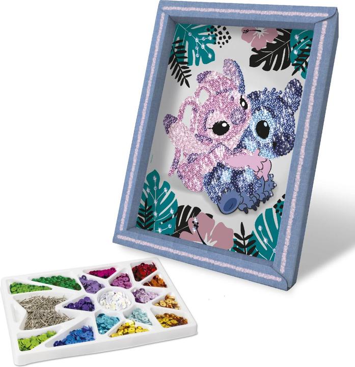 Image du produit Lansay Paillettenkunst Stitch & Angel