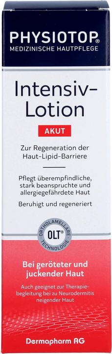 Image du produit Dr Seidel Physiotop Lotion intensive aiguë pour peaux rouges et prurigineuses, 200 ml de lotion (Crème pour le corps, 200 ml)