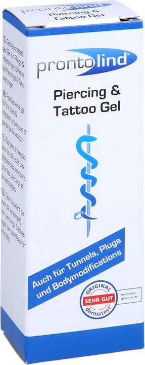 Produktbild ProntoLind Piercing und Tattoo Gel, 10 ml Gel (10 ml, Gel)