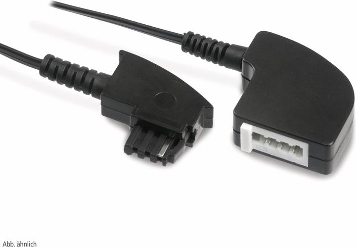 S-Conn TAE-Verlängerung TAE-F St/Bu 4-adrig 10m weiss