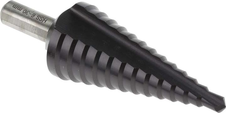 Actual product image Exact HSS step drill 6 - 30 mm TiA (30 mm)