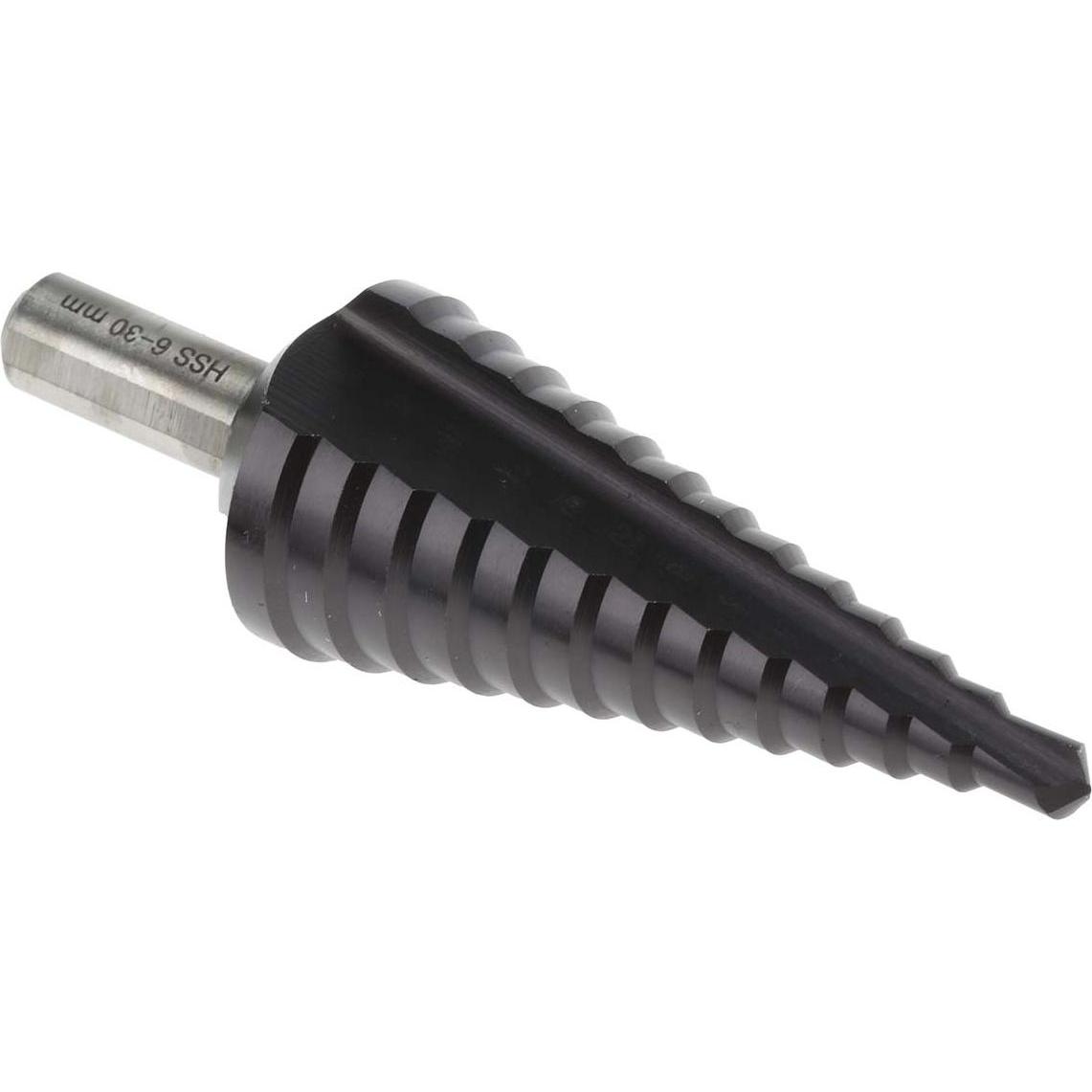 Thumbnail - Exact, Bohrereinsatz, HSS Stufenbohrer 6 - 30 mm TiA (30 mm)