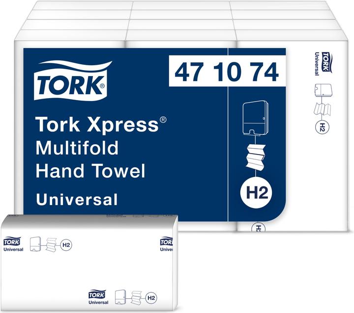 Immagine prodotto Tork Multifold Hand Towel White 250x12 (1 x)