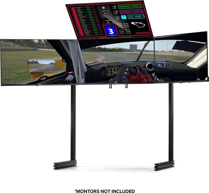 Actual product image Next Level Racing ELITE Quad Monitor Stand - black