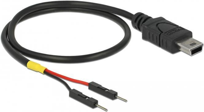 Produktbild Delock USB Stromkabel Mini-B auf 2 x Pfostenstecker einzeln Strom 30 cm (0.30 m)