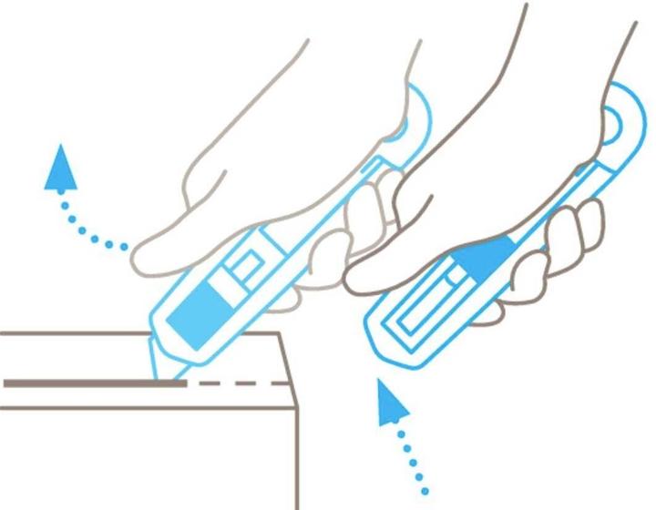 Image du produit Martor Couteau de sécurité polyvalent détectant les métaux pour les travaux en milieu corrosif (Cutters)