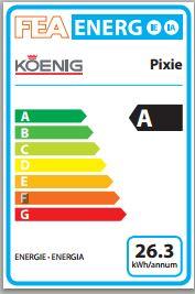 Label énergétique Koenig PiXie Electric (NESPRESSO Original)