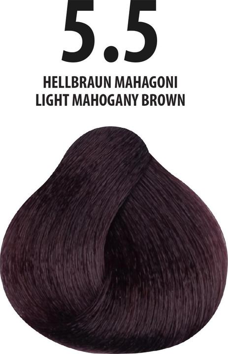 Produktbild FemMas 5.5) Haarfarbe Hellbraun Mahagonı 100ml (Hellbraun Mahagonı)