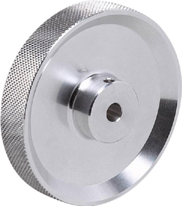 Actual product image IFM Measuring wheel D 63.6mm 10mm aluminium knurl