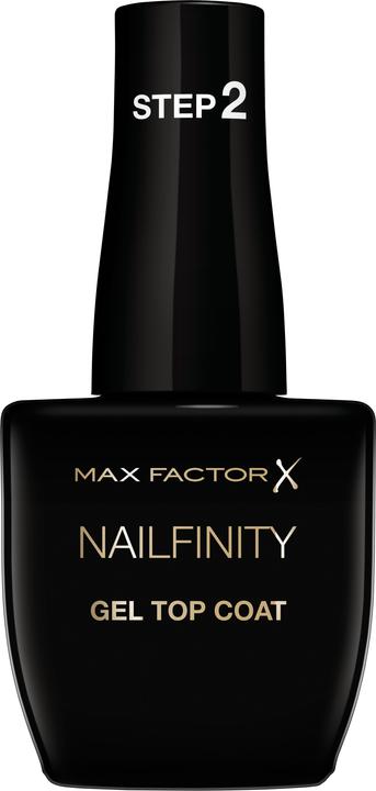 Max Factor Nailfinity Top Coat No 100 (100 La finale, 100-La finale, Vernis à ongles effet gel)