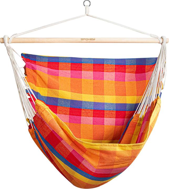 Spokey Chaise hamac Bench Deluxe Multicolore