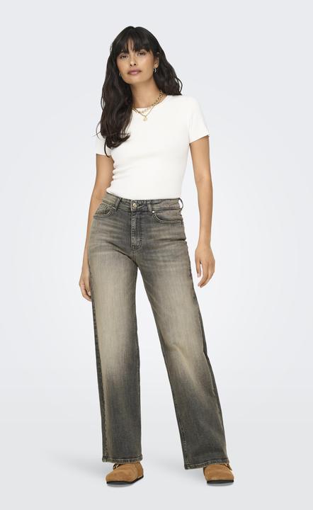 Actual product image Only ONLJUICY Hohe Taille Weiter Beinschnitt Jeans Jeans mit weitem Bein (W28/L32)