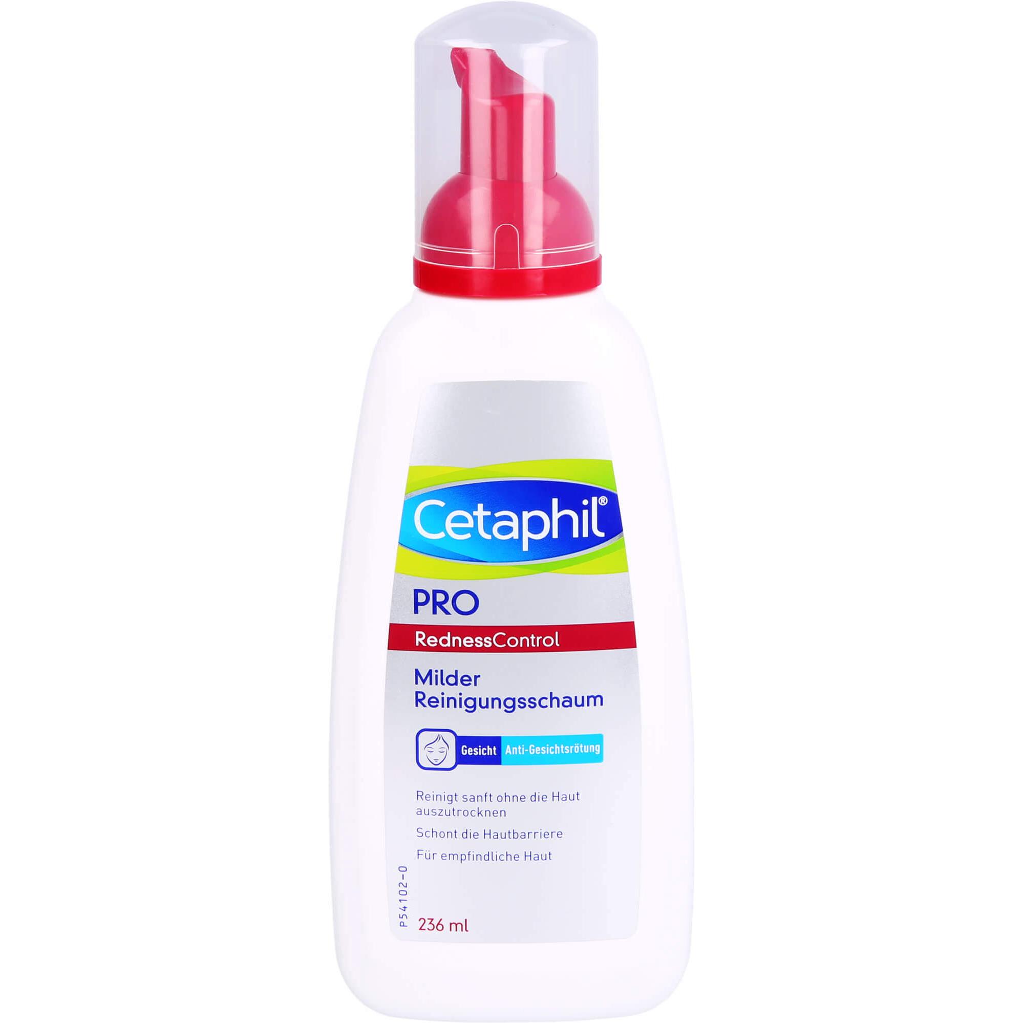 Cetaphil, Duschmittel, Pro RednessControl milder Reinigungsschaum (236 ml)