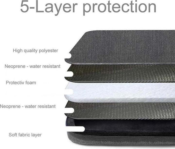 Produktbild Cadorabo Stoff Laptoptasche 14 Zoll (14", Universal)