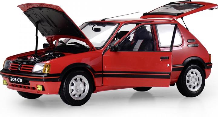 Produktbild 1:8 IXO Peugeot 205 GTI Weiss