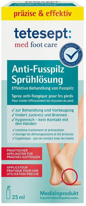 Actual product image Tetesept Anti athlete's foot (Foot plasters, 25 ml)