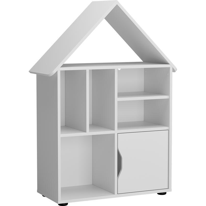 Vichy, Kinderregal, Kinderregal Estell, Weiss, 71 x 112.2 cm
