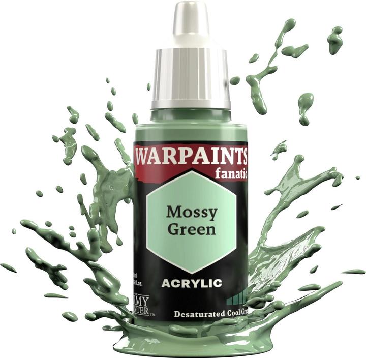 Actual product image The Army Painter Colour Warpaints Fanatic: Mossy Green 18 ml