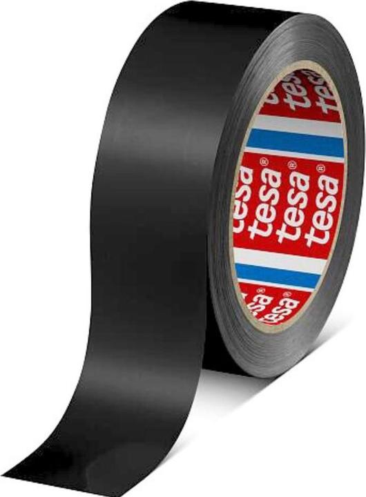 Actual product image tesa Packaging tape 60404, 19 mm x 66 m, red (19 mm)