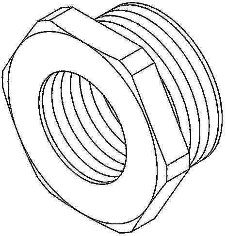 Actual product image Kleinhuis Reducing ring 1893M3220 (M20, M32)