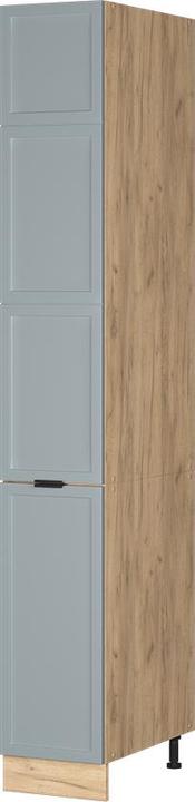 Blau, Goldkraft Eiche, hellblau-grau