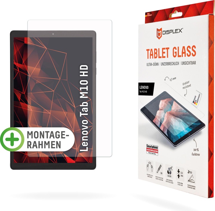 Productafbeelding Displex Tabletglas, tablet beschermglas (1 Stuk, Tab M10 HD)