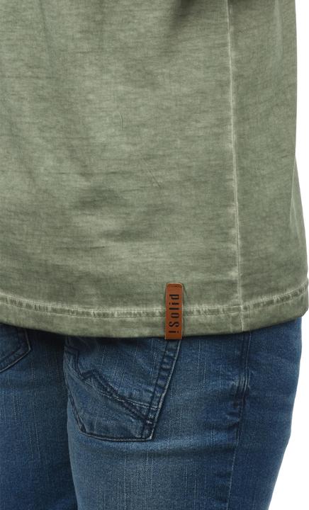 Immagine prodotto Solid Tino T-Shirt A Maniche Corte Maglietta Da Uomo Con Collo A V In Cotone 100% (M)