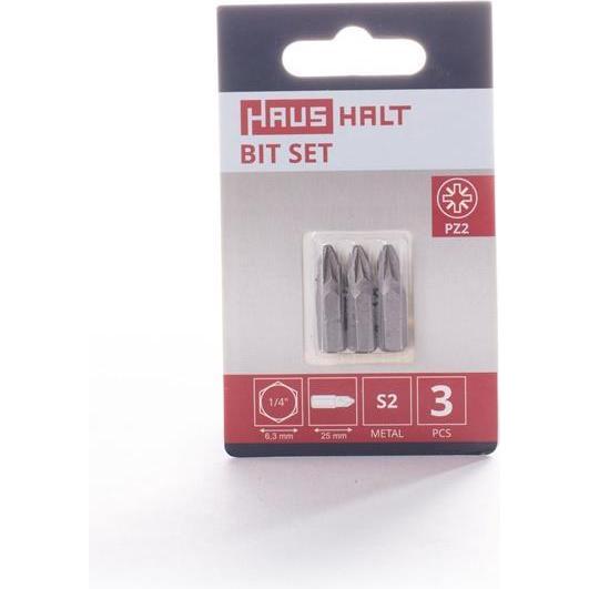 Haushalt, Bits, SCREWDRIVER BIT PZ2X25MM 3PCS
