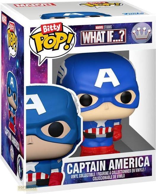Produktbild Funko BITTY POP Bots Marvel What If...? Captain America Mech