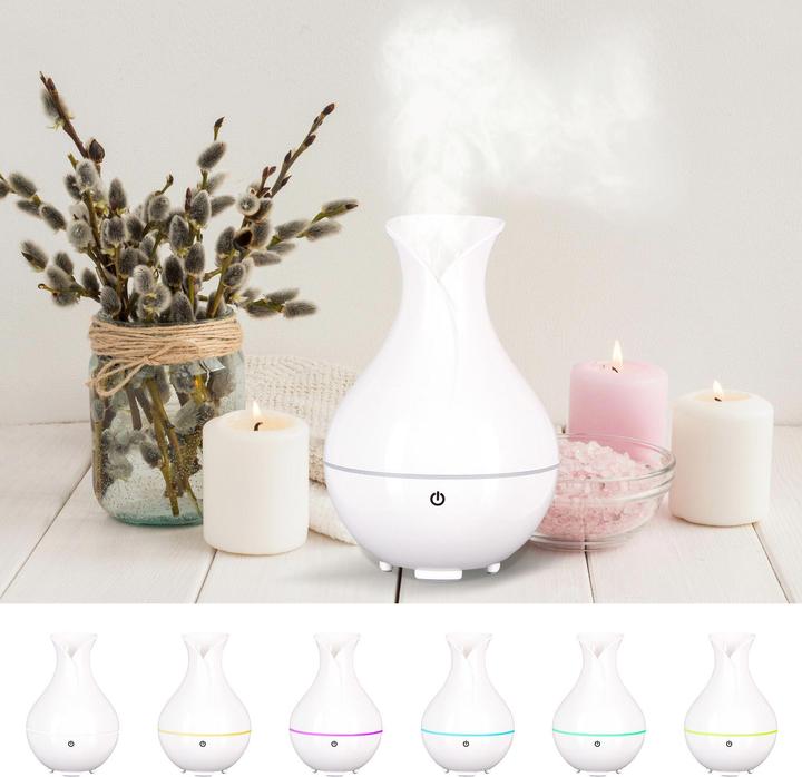 Actual product image Sixtol Aroma Diffuser Bloom white glossy 200ml (200 ml)