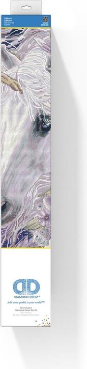 Actual product image Diamond Dotz Diamond Painting Einhorn Lilien
