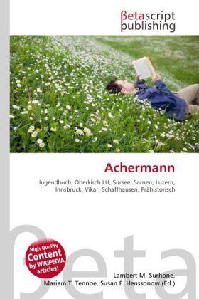 Produktbild Achermann (Deutsch, 2010)