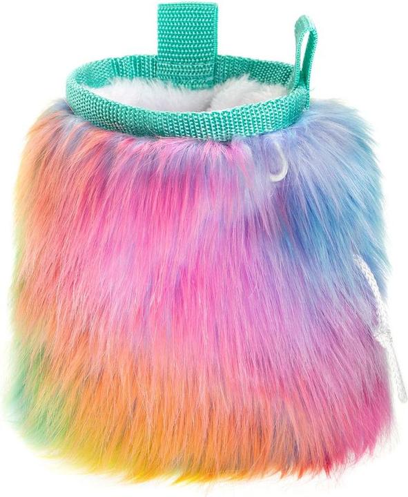 Actual product image Crafty Climbing Furry chalk bag