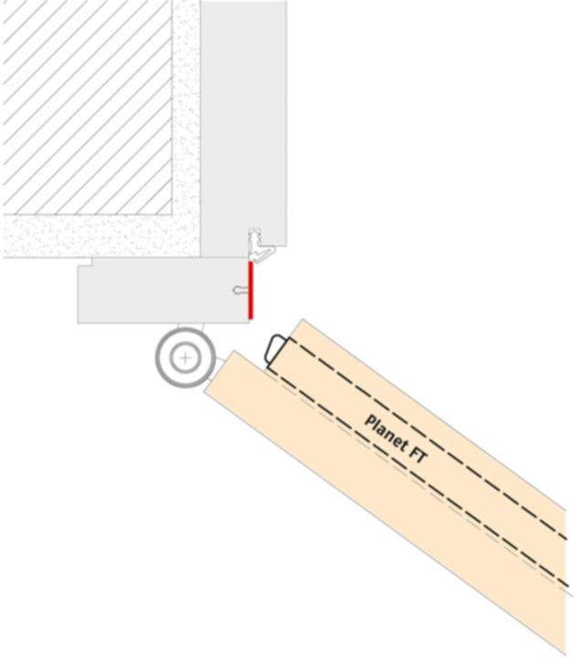 Actual product image Planet Door drop seals FT