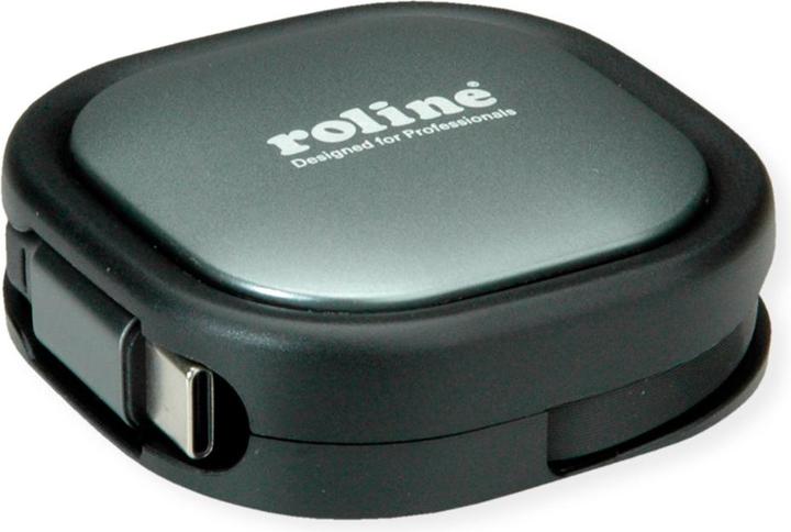 Image du produit Roline Câble rétractable USB2.0 C-C ST/ST (1.20 m, USB 2.0)