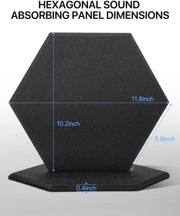 Actual product image Soundsbay Sound insulation, Black