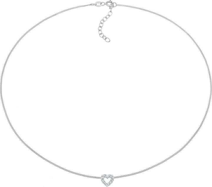 Produktbild Elli Herz (925 Sterling Silber, Glaskristall)