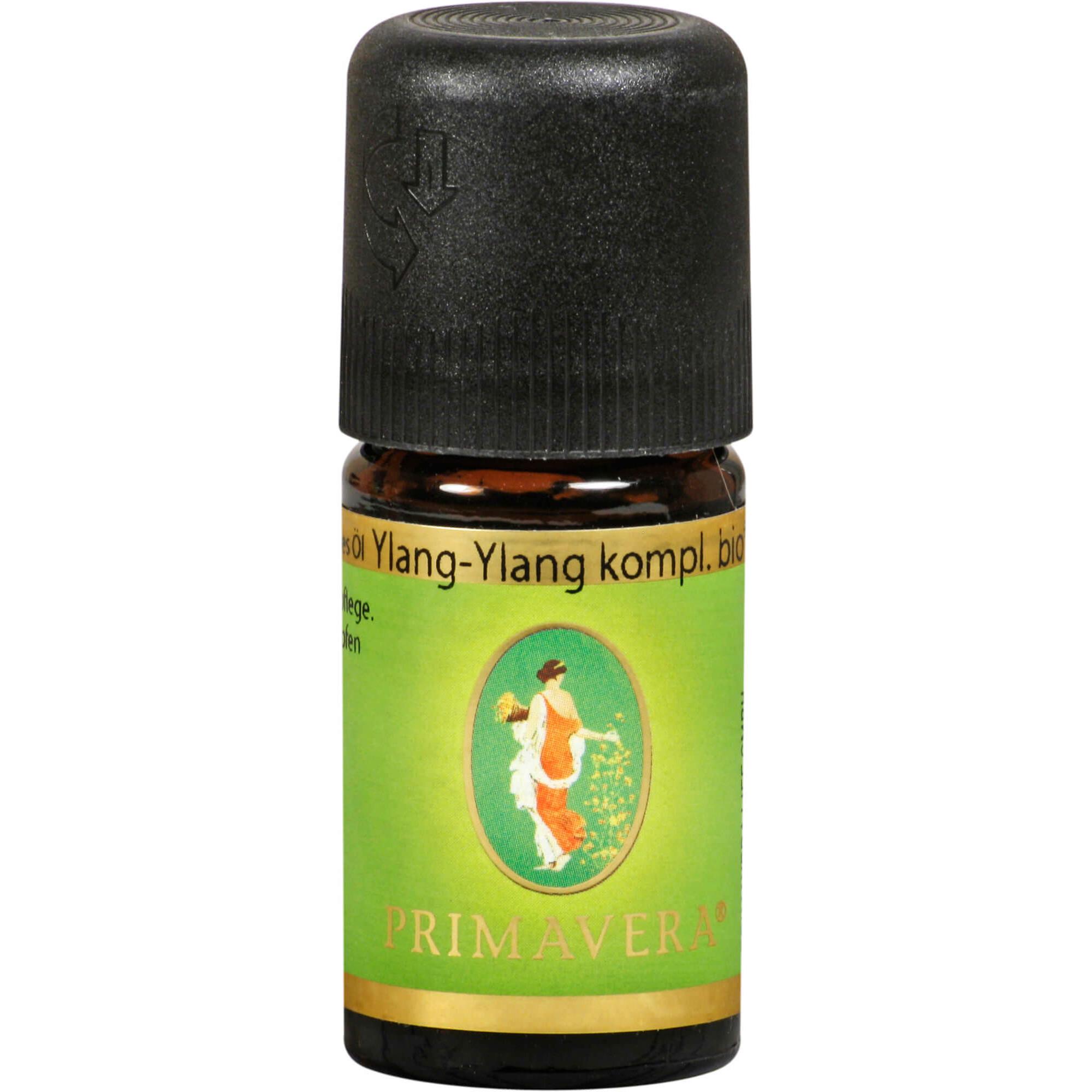 Primavera, Ätherische Öle, Ylang-Ylang kompl. Öl bio, 5 ml ätherisches Öl