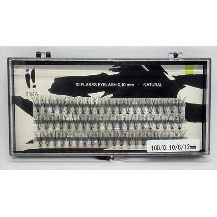 Ibra, Künstliche Wimpern, Tufts Of False Eyelashes 0.10 C-12Mm (Künstliche Wimpern)
