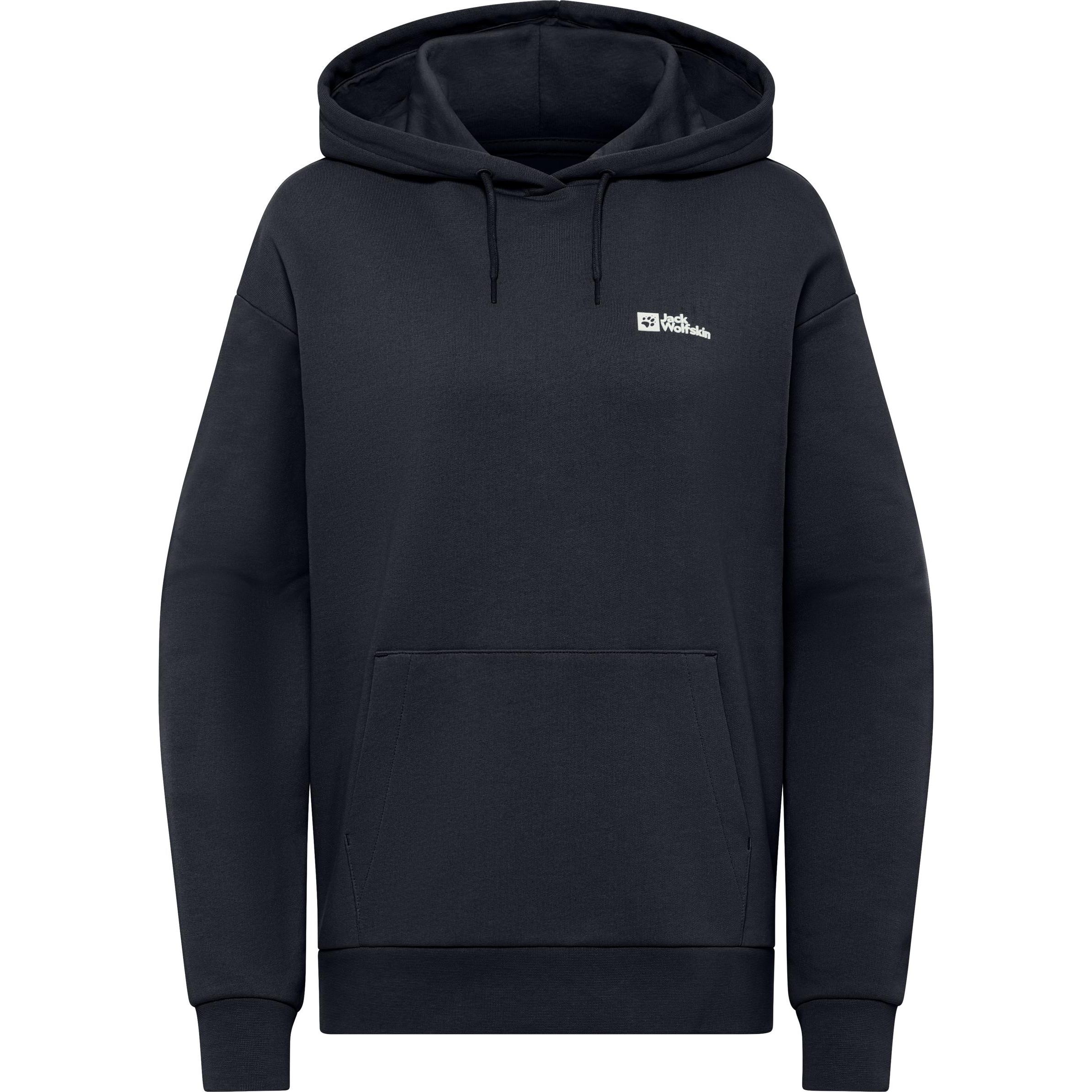 Jack Wolfskin, Damen, Pullover, Essential Hoodie W, Blau, (XXL)