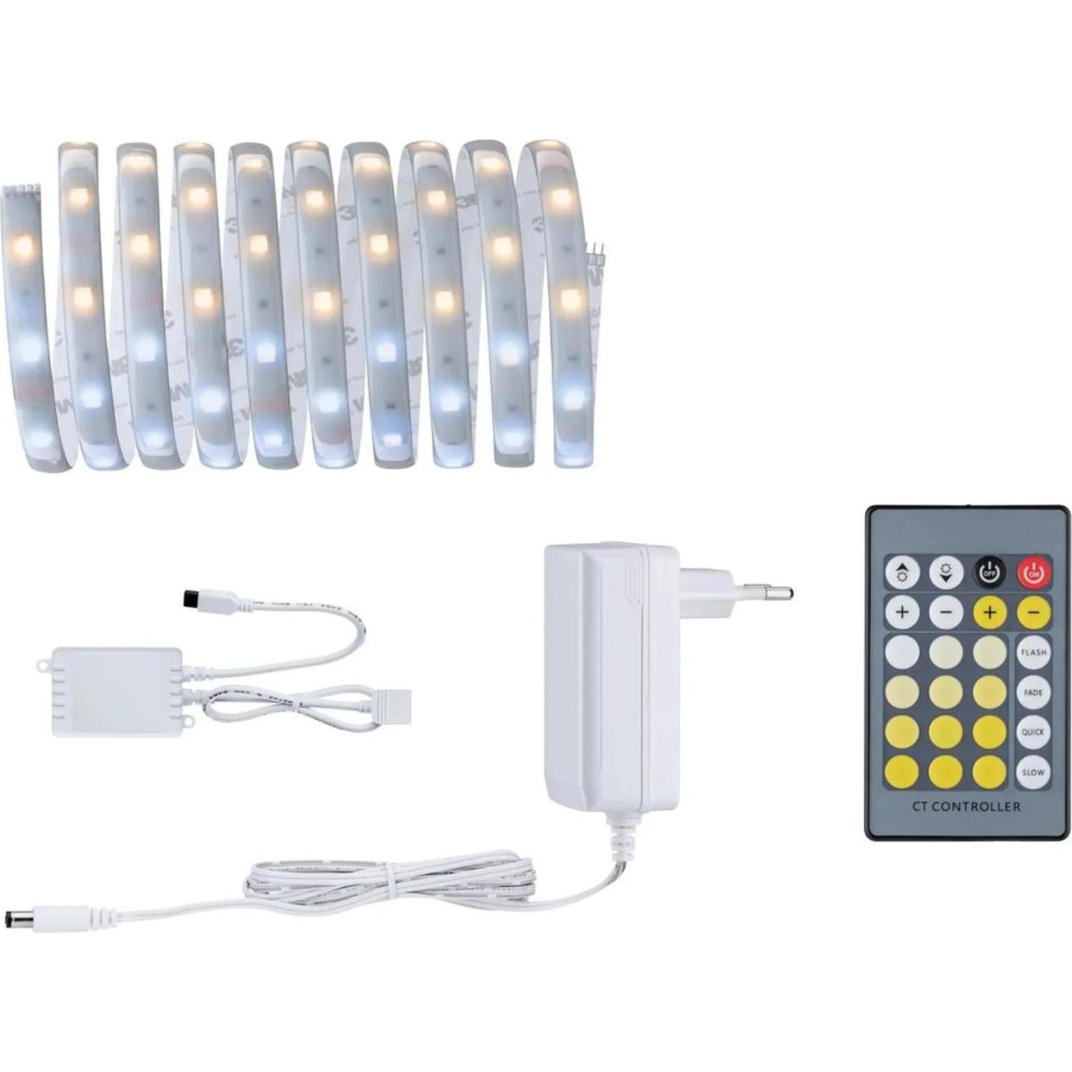 Paulmann, LED Streifen, MaxLED 250 Stripe Set (Weiss, 300 cm, Indoor)