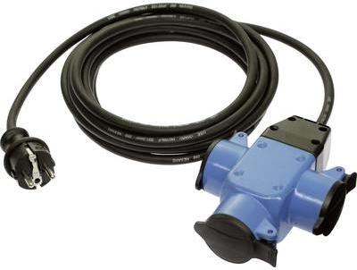 Produktbild As - Schwabe Verlängerungsleitung mit Verteilersteckdose (10 m, CEE 7/3)