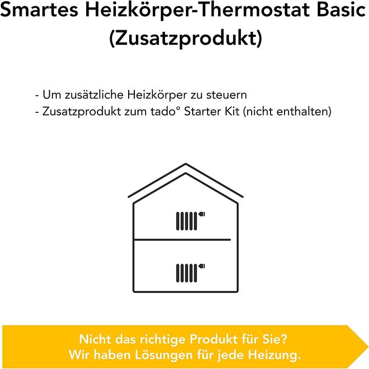 Actual product image tado° Smart radiator thermostat