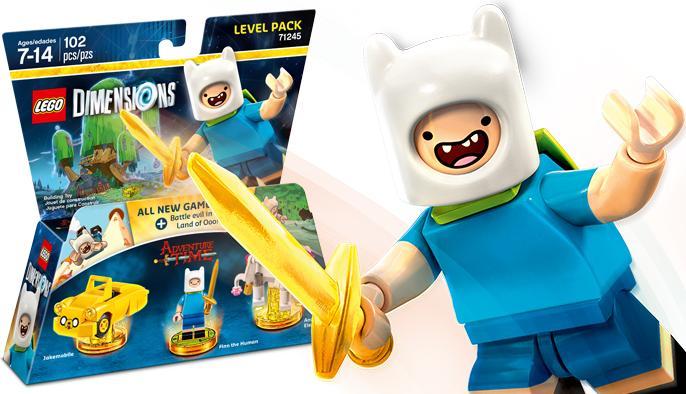 Actual product image LEGO Dimensions Adventure Time Level Pack (71245, LEGO Dimensions)